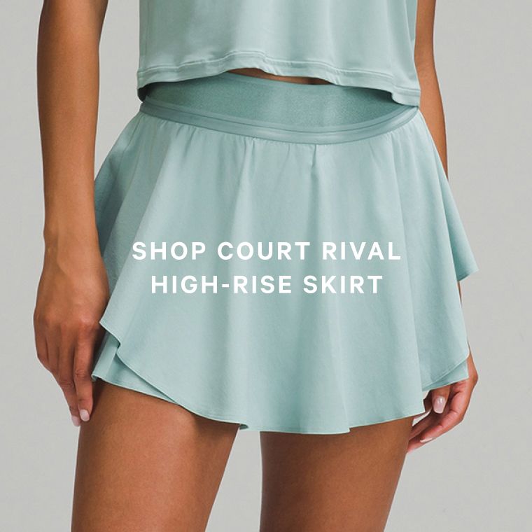 Court Rival High-Rise Skirt