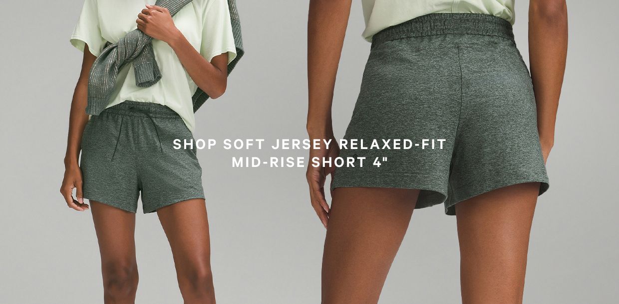 Soft Jersey Relaxed Short