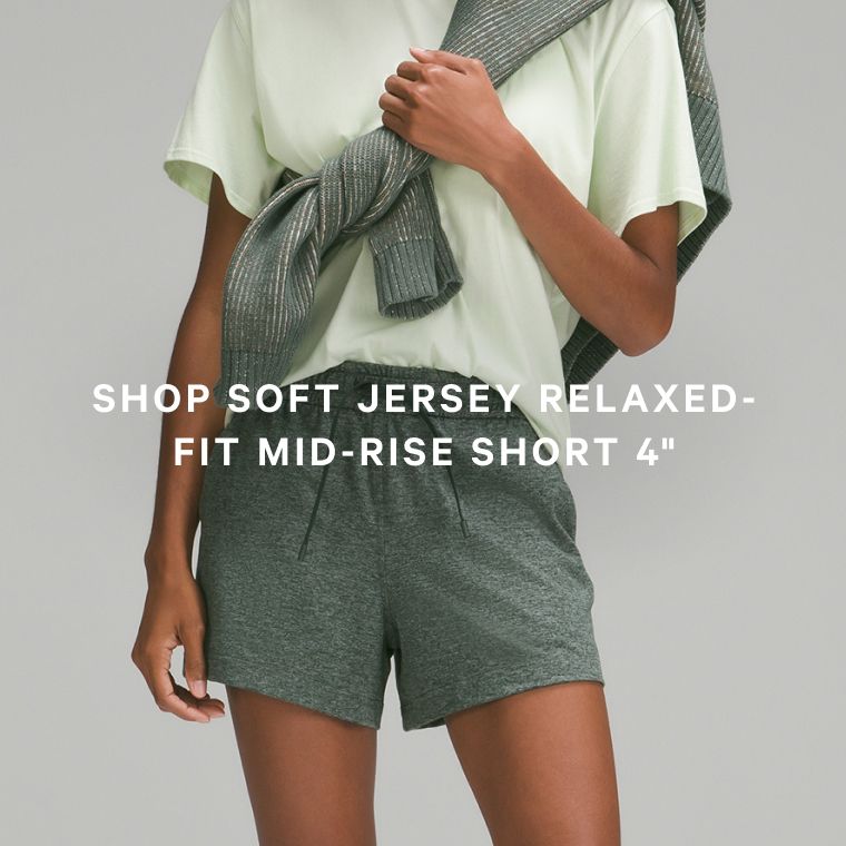 Soft Jersey Relaxed Short