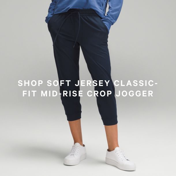 Soft Jersey Classic Fit Jogger