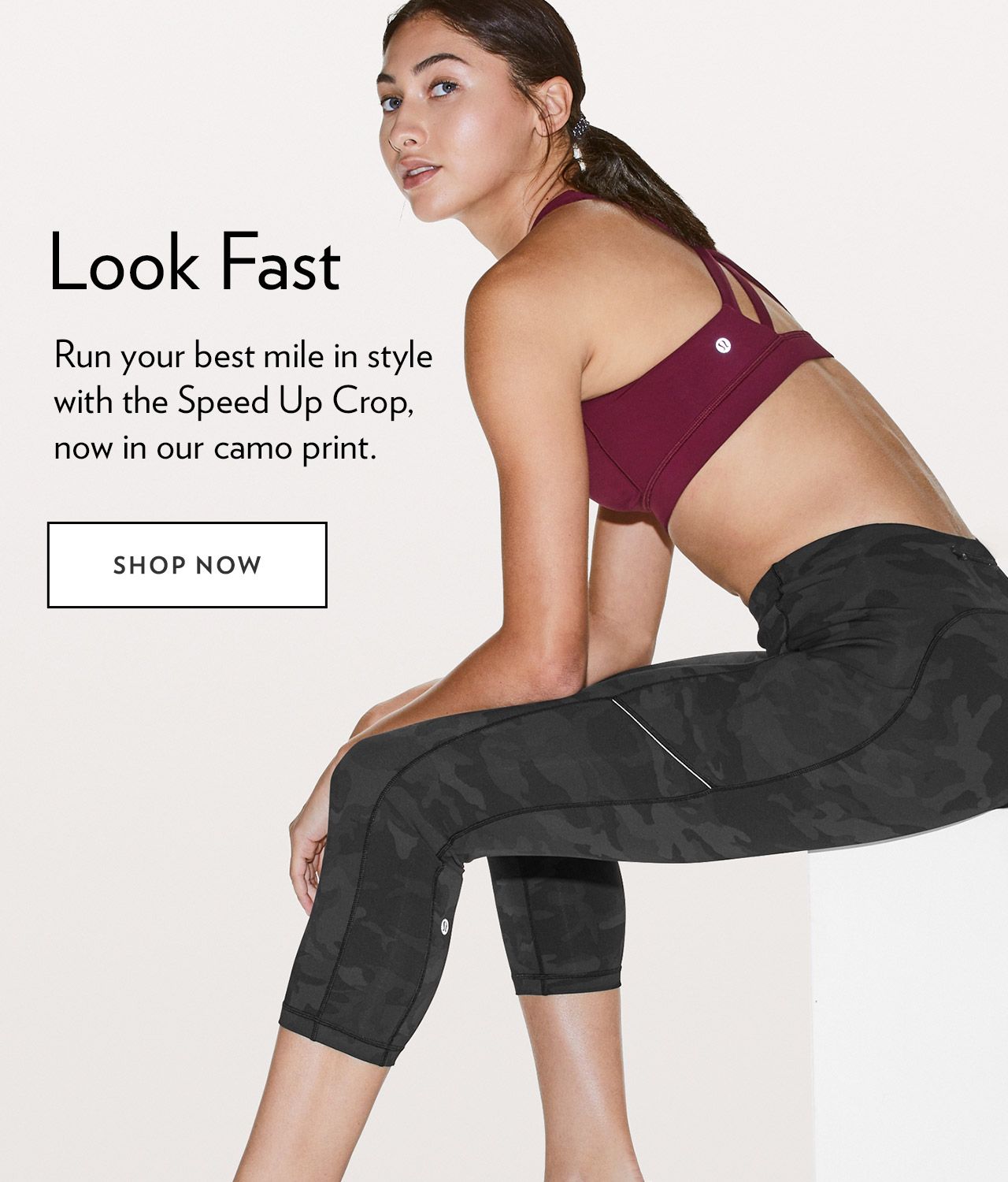 speed up crop lululemon