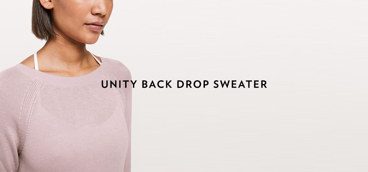 Unity Drop Back Sweater